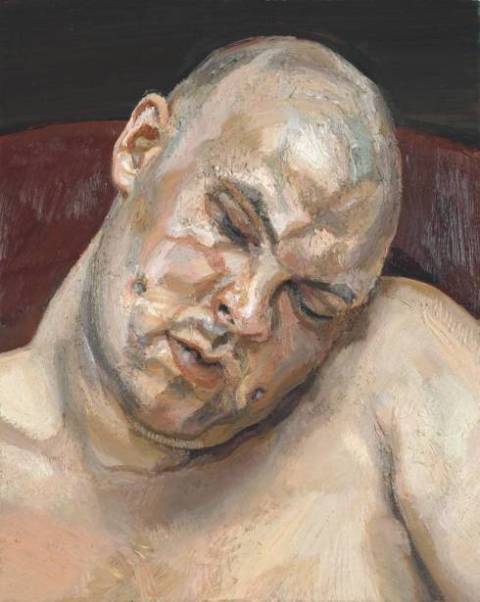 Leigh Bowery by Lucien Freud, 1991, Tate Modern 